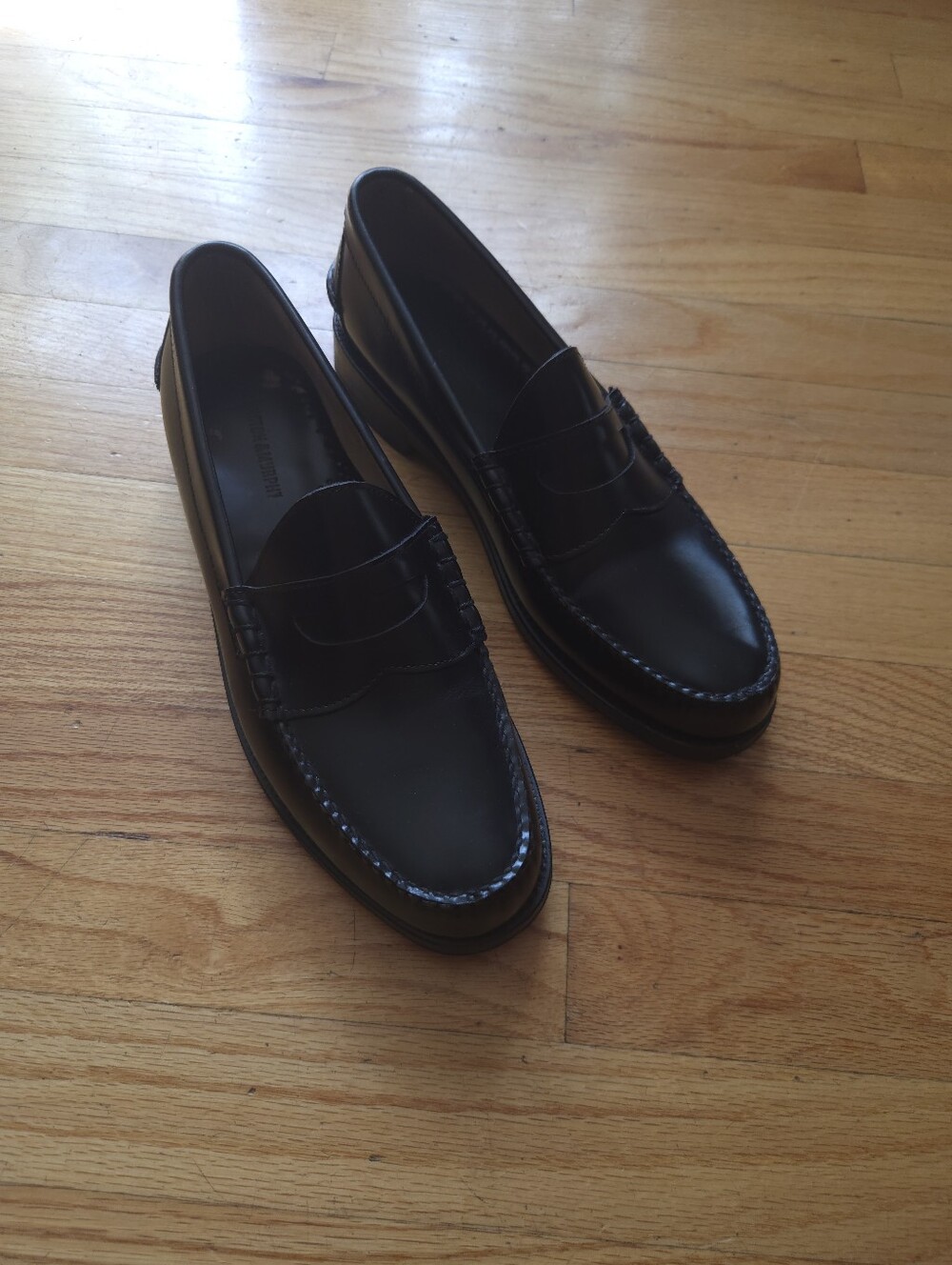 Johnson And Murphy Black Loafer 10.5